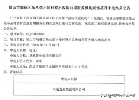 佛山顺德大良旧改项目,顺德旧改工业园项目