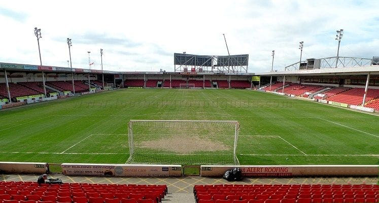 英乙俱乐部足球场,英甲各队球场