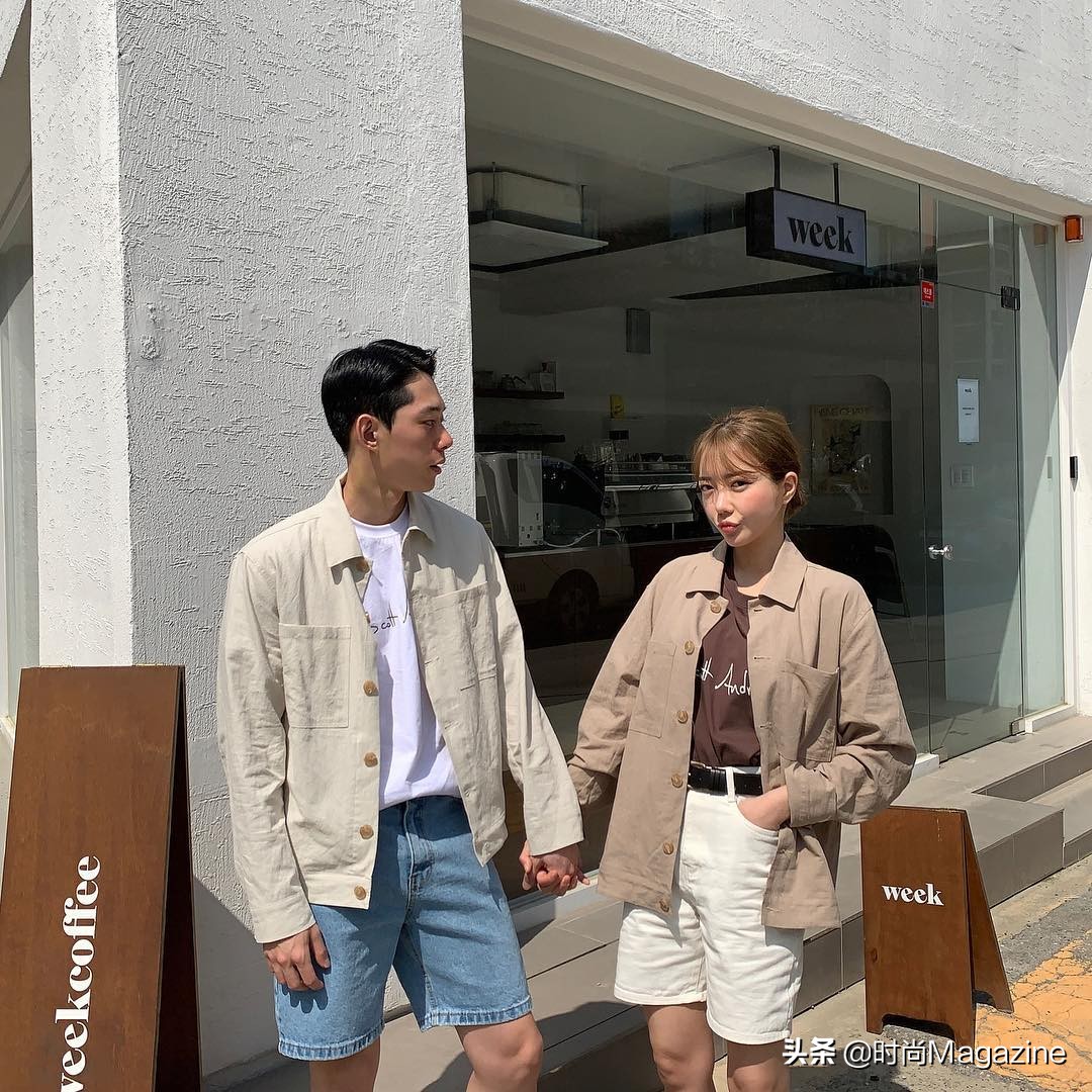 情侣周末愉快穿搭,情侣装高级感穿搭