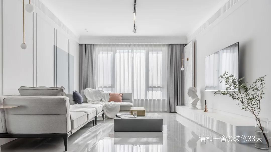 极简装修厨房前玄关设计高级感,厨房变宽敞好物