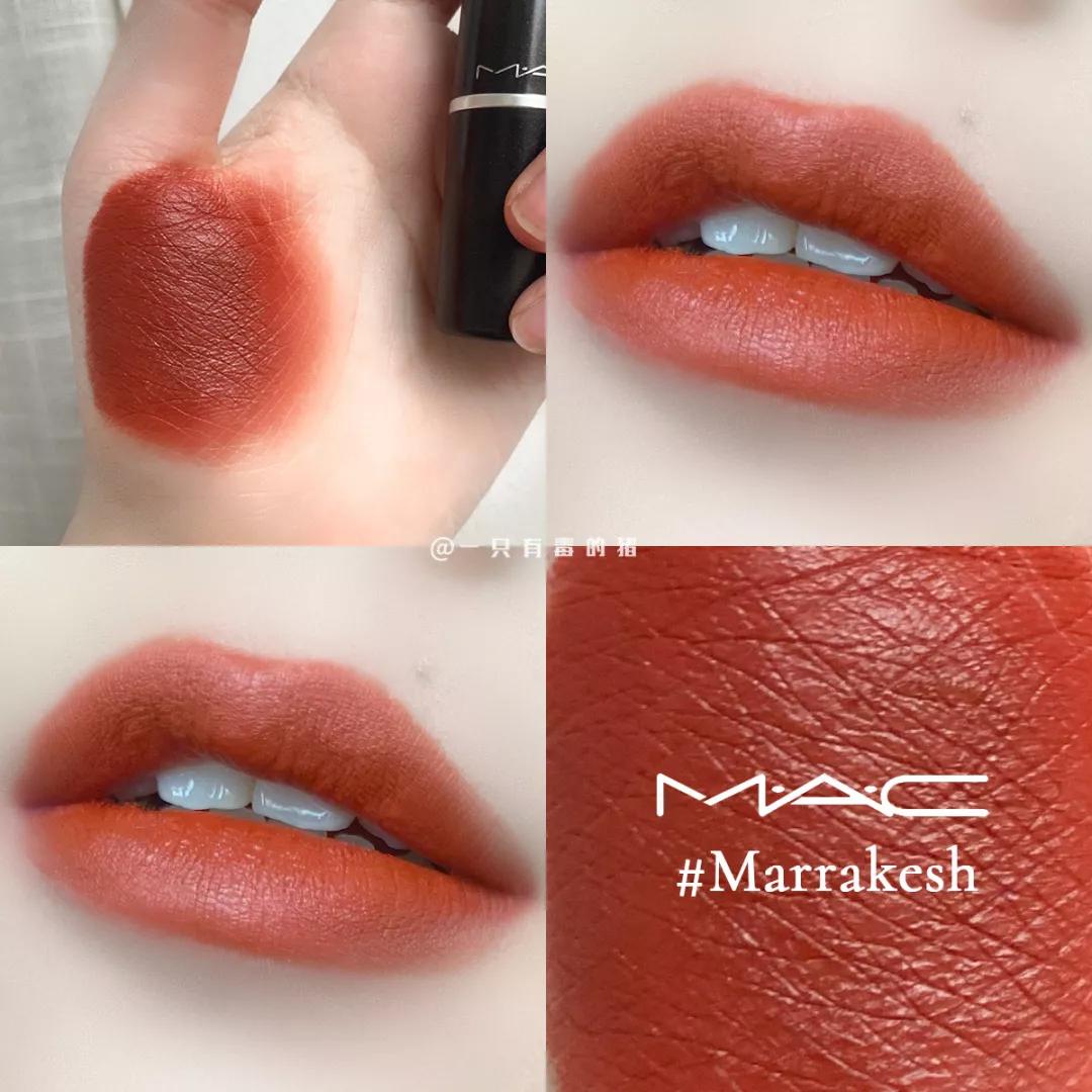 7支最火的mac口红试色,mac最值得买的5支口红