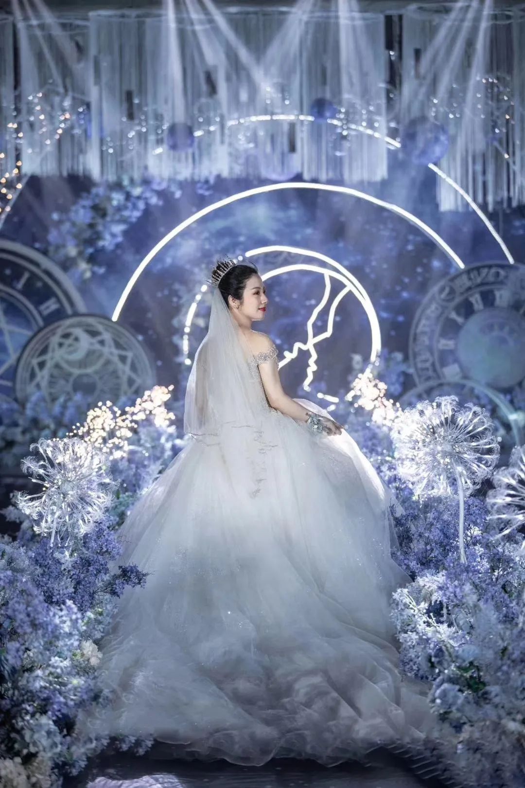 一场神秘浪漫的星空的婚礼,神秘浪漫的蓝色星空婚礼