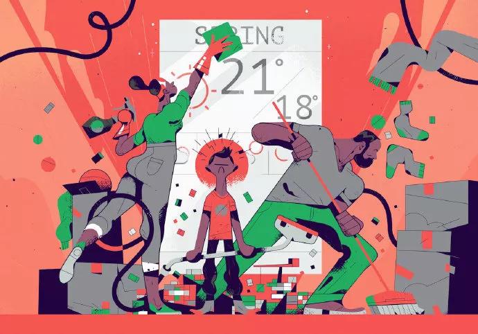 幽默风趣的创意插画摄影,幽默化插画