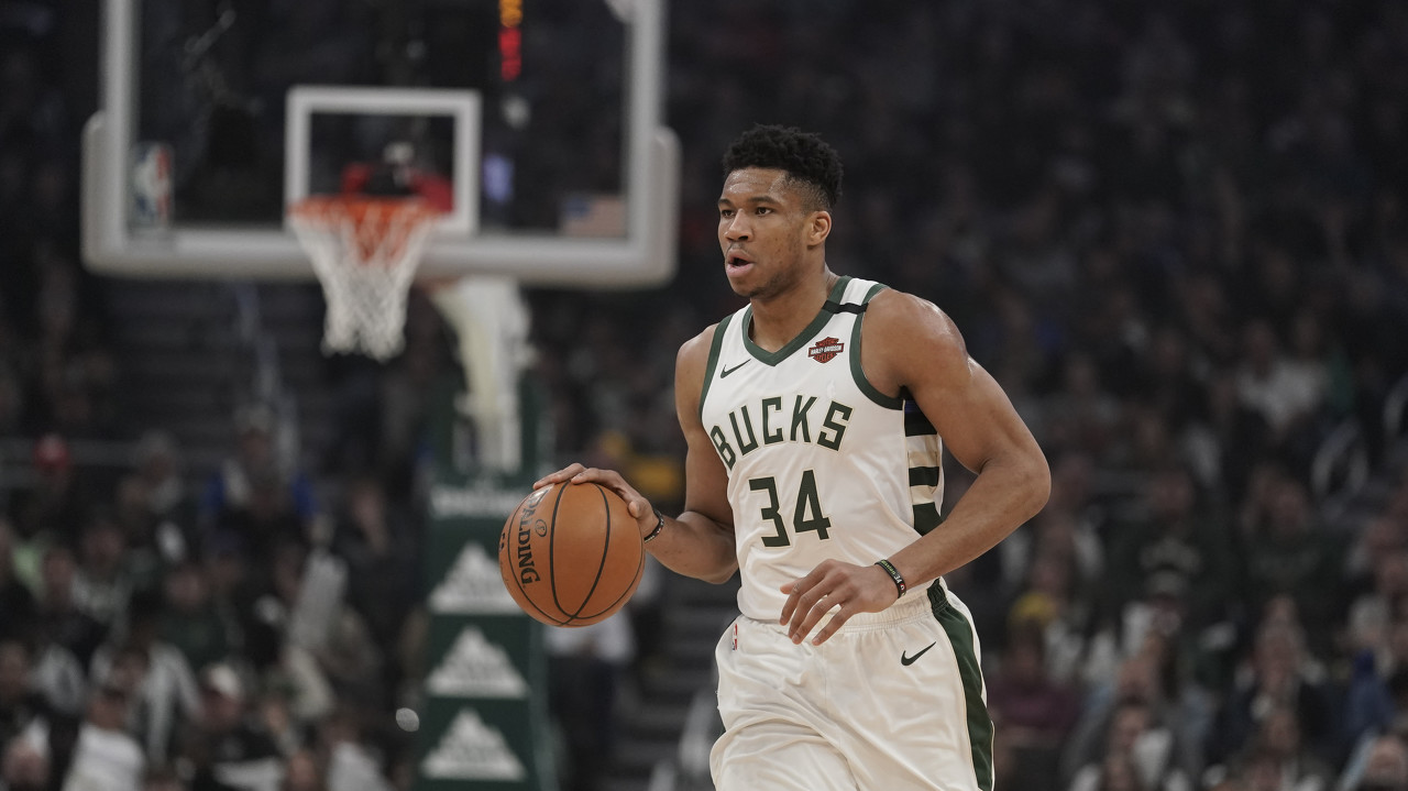 维金斯今天对湖人的集锦,字母哥首次3双战胜湖人