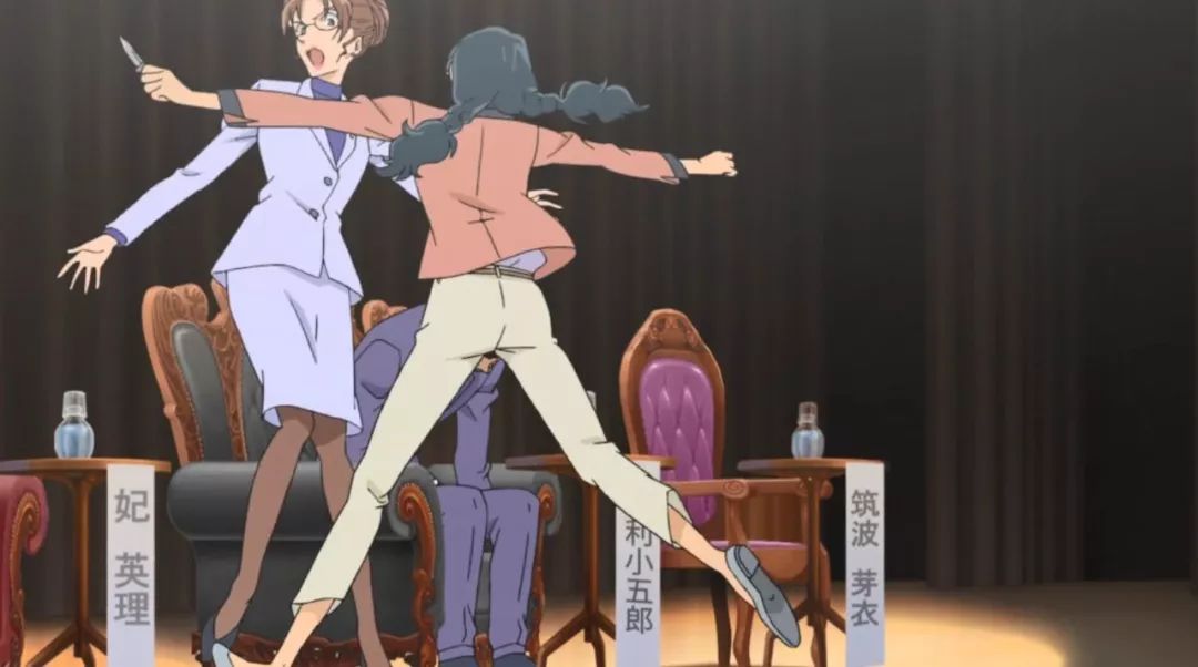 名侦探柯南女人报复小五郎,名侦探柯南女儿教训毛利小五郎