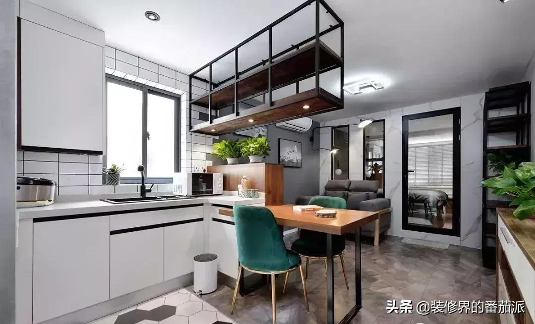 老公房40平一室改两室户型图,40平老公房一字型直筒改复式设计