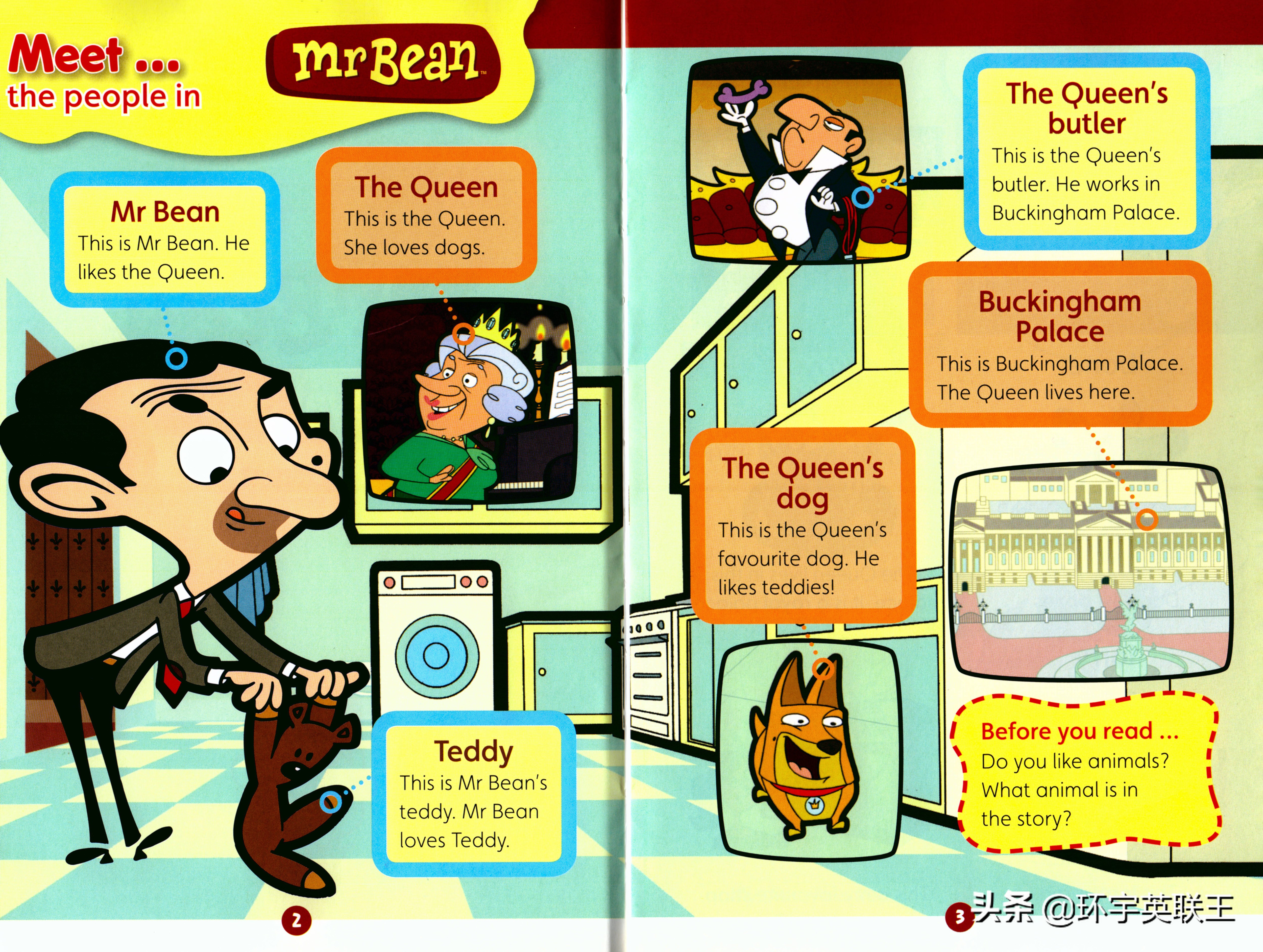 PopcornReaders学乐动画电影绘本1级MrBean:RoyalBean憨豆先生