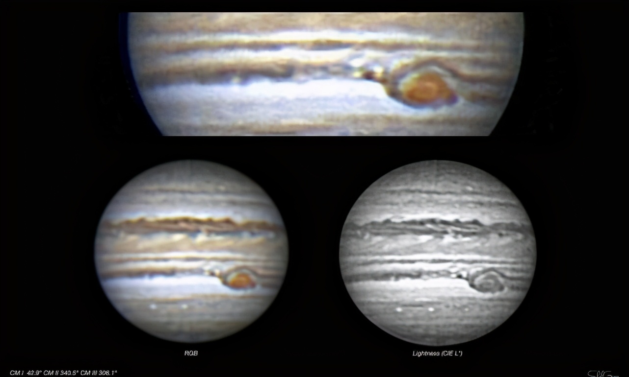 哈勃望远镜观测了10年的外行星,哈勃望远镜八大行星的真实画面