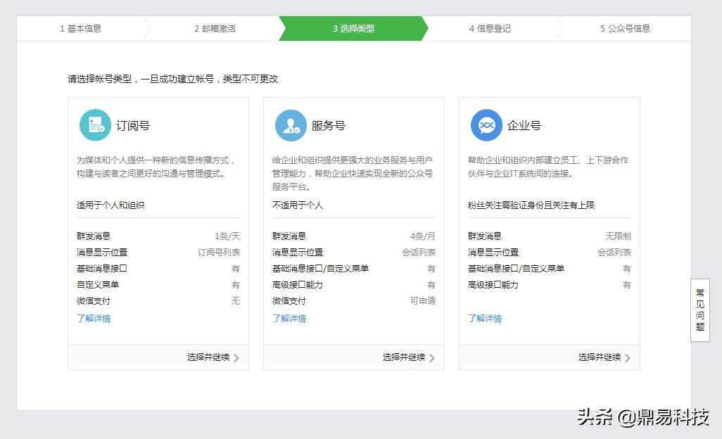微信公众号官网注册入口,微信公众号注册流程小程序
