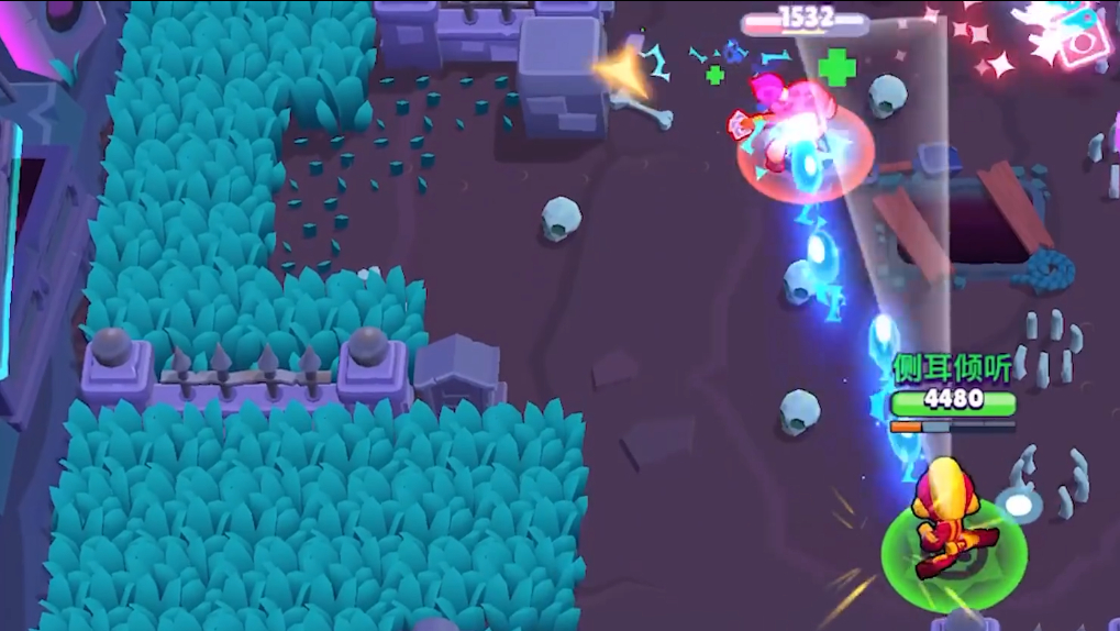 荒野乱斗高燃操作宝石争夺战,荒野乱斗抢奖杯占领模式