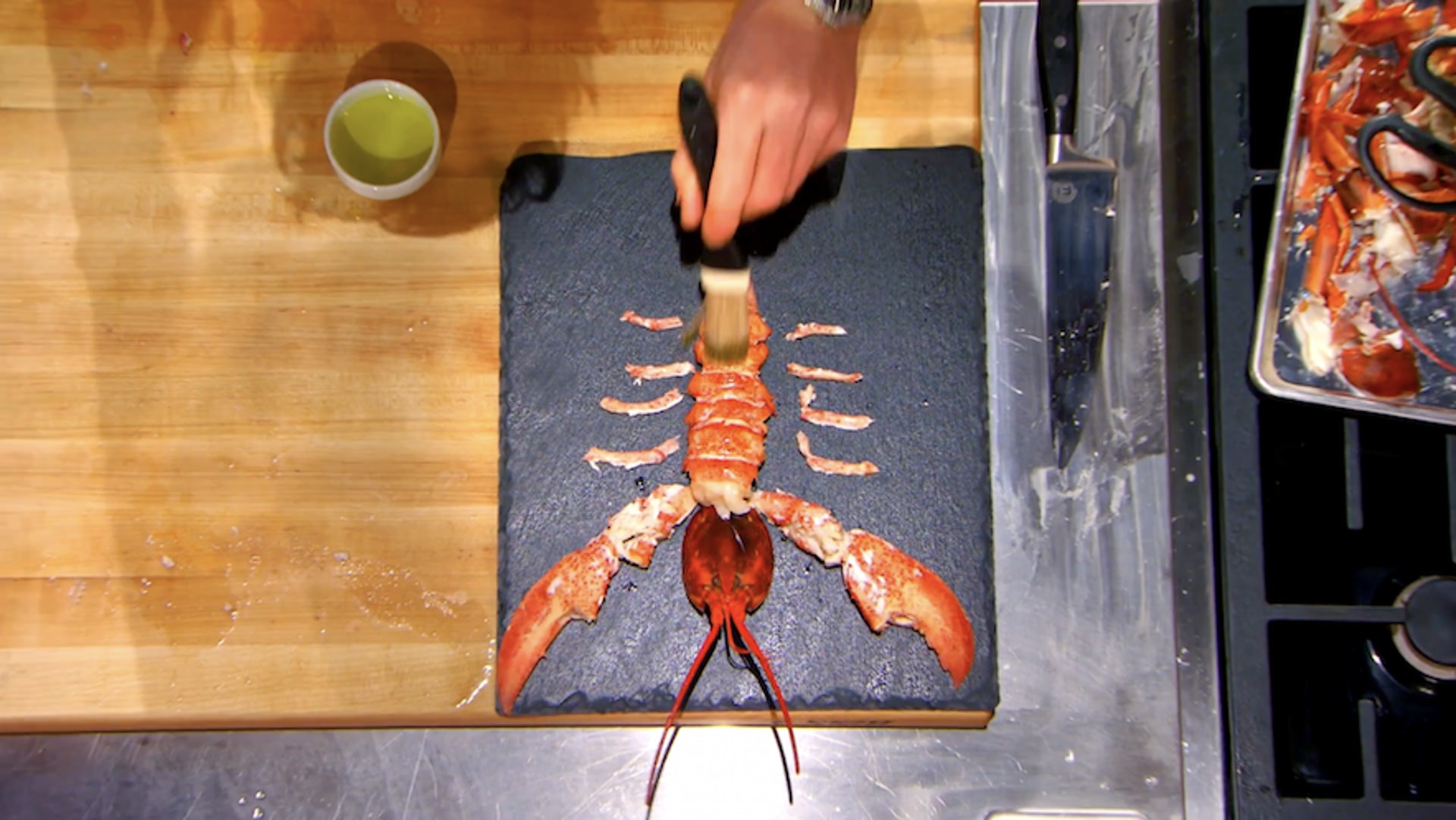 戈登拉姆齐龙虾肉,戈登拉姆齐取龙虾肉视频