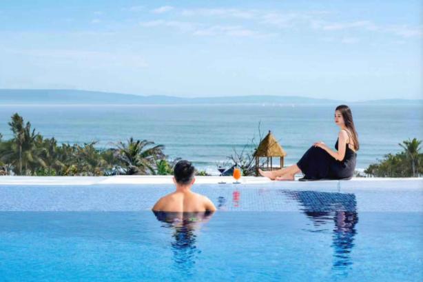 惠州海边酒店无边际泳池,惠州无边泳池民宿