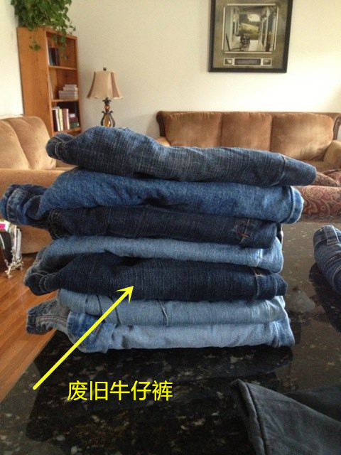 还是老妈有远见，废旧牛仔裤不扔，拆拆改改能变10件家居好物
