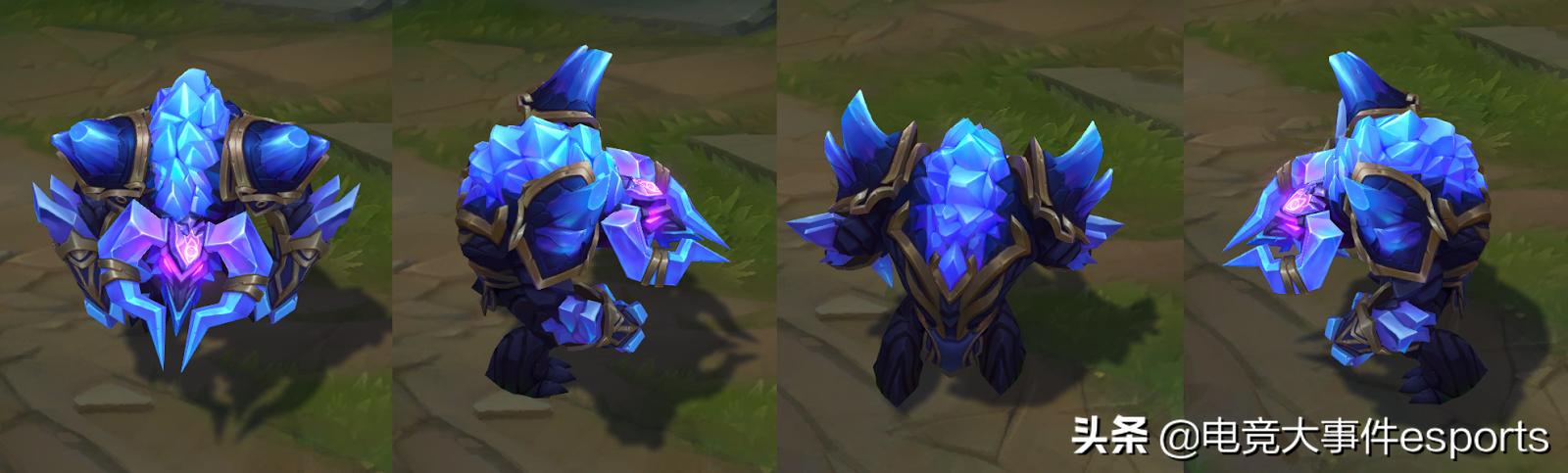lol黯晶巨牛特效,英雄联盟梦魇海克斯新皮肤