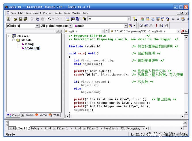 C/C++语言编译器,vc6.0调试c语言具体步骤