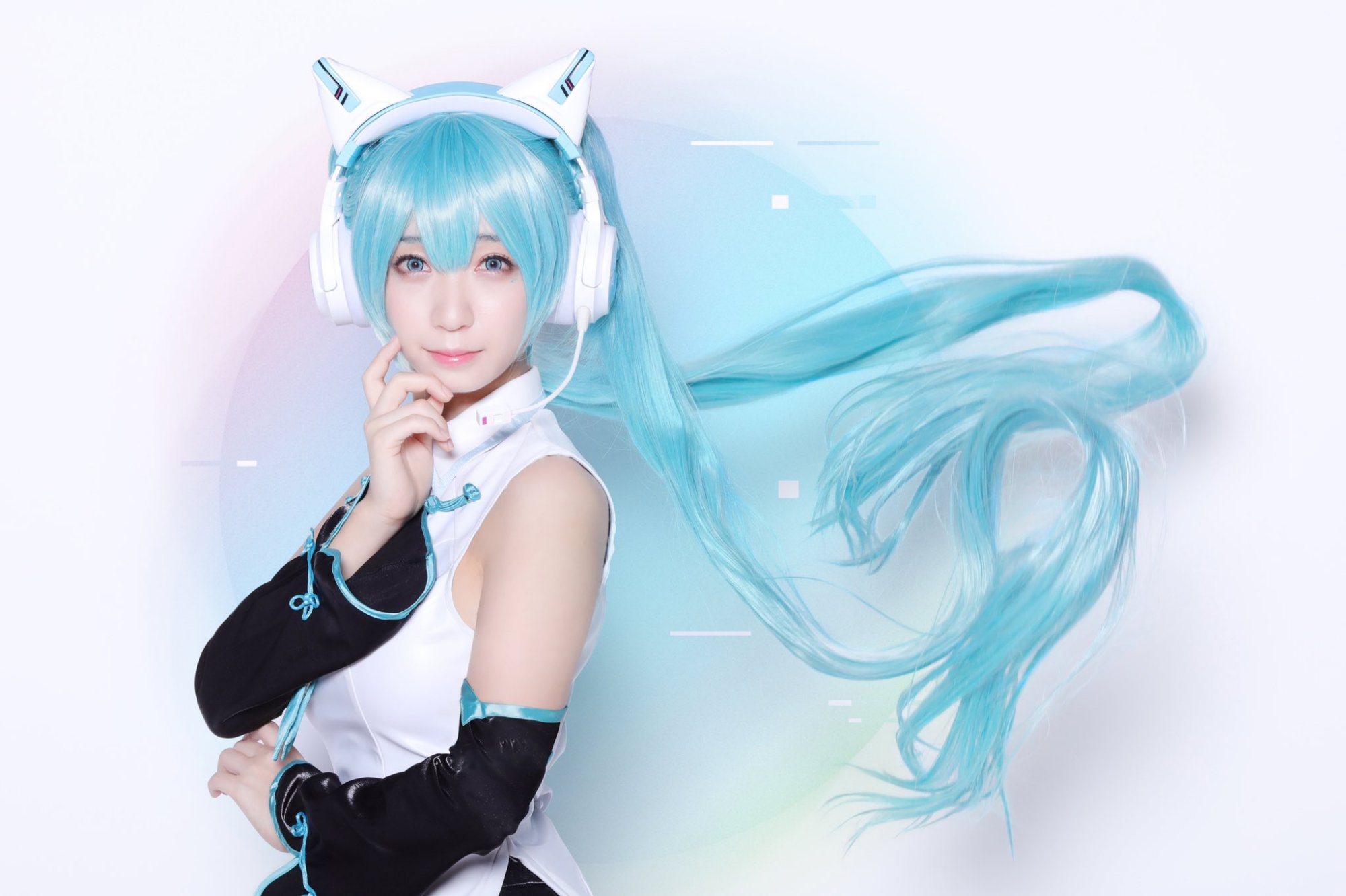初音未来23厘米娃娃,vocaloid初音未来cosplay
