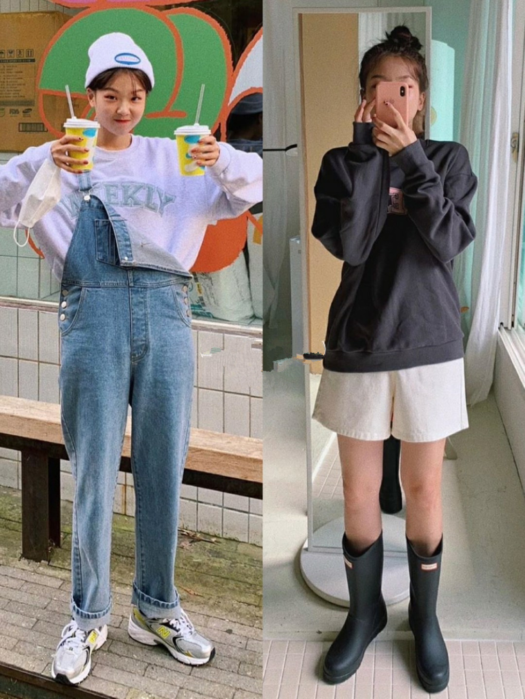 韩国超会穿搭的小姐姐,韩国小姐姐最ins每日穿搭