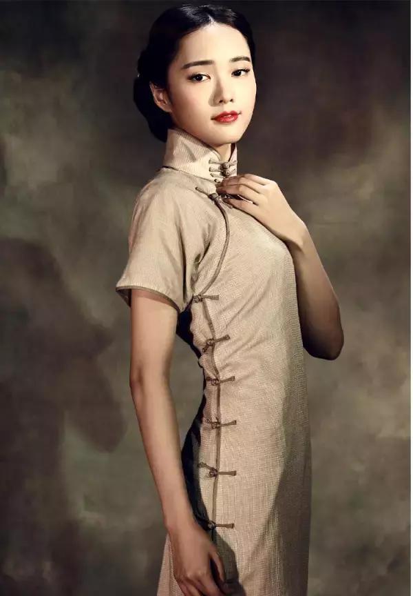 新中式旗袍图片大全,惊艳新中式旗袍