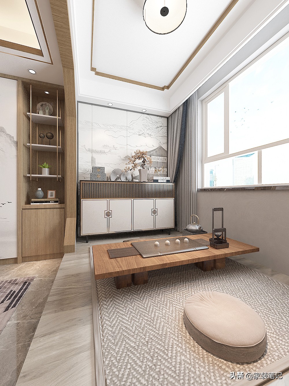 适合年轻人温馨新中式装修小户型,新中式新房装修设计哪款好看
