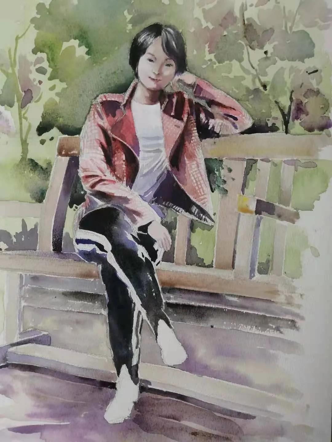 幸福原创绘画作品欣赏,幸福原创画作品