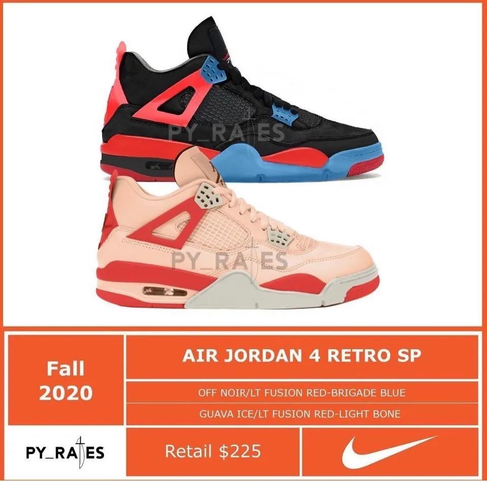 union联名aj4 国外发售 (union 联名aj4 黑蓝高街版)