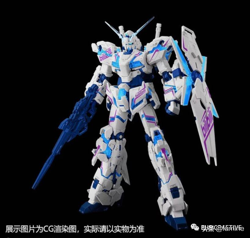 高达uc100独角兽模型开箱,高达ucrx-0