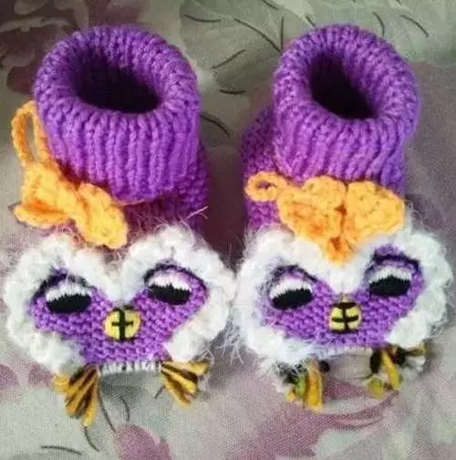 织42-43码毛线鞋全部视频教程,宝宝毛线鞋最新款式全教程