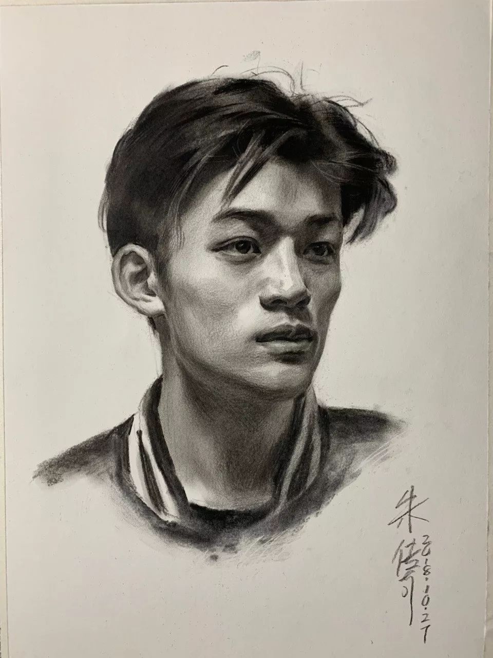 央美朱传奇试卷,央美朱传奇当年的作品