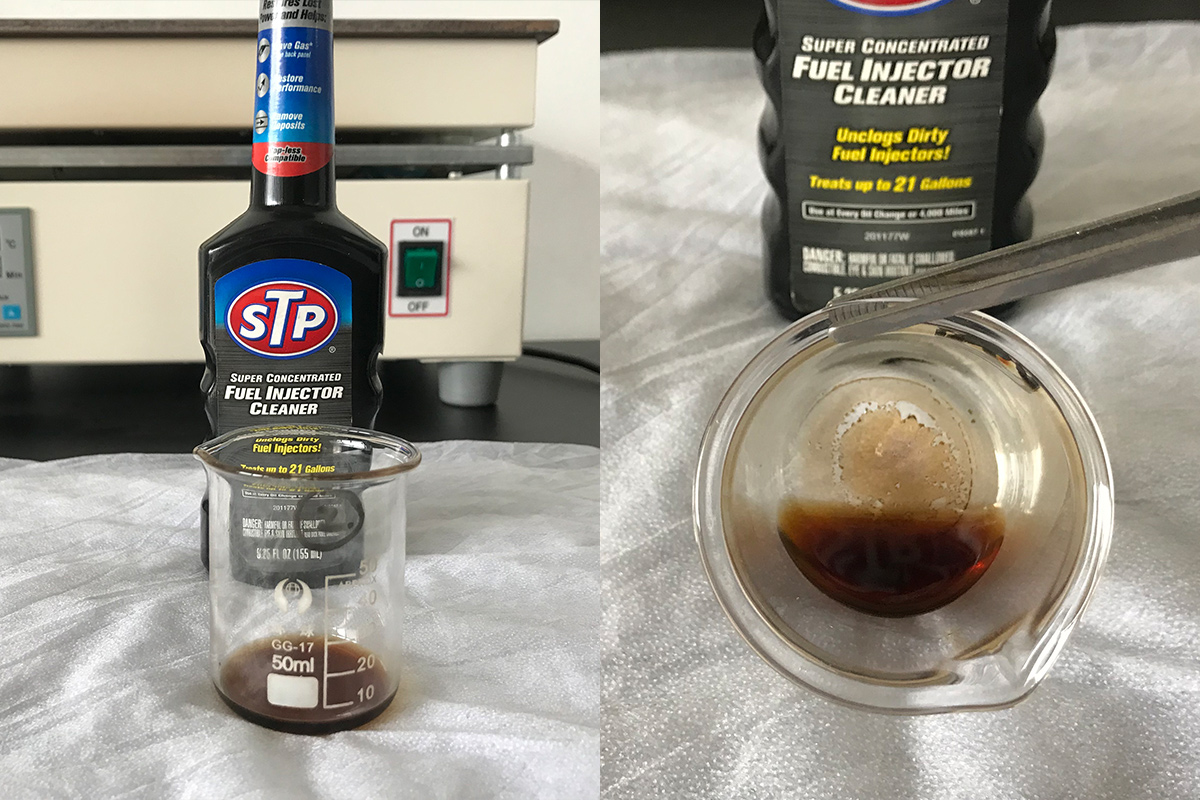 燃油宝烧杯试验,燃油宝真的好用吗实测