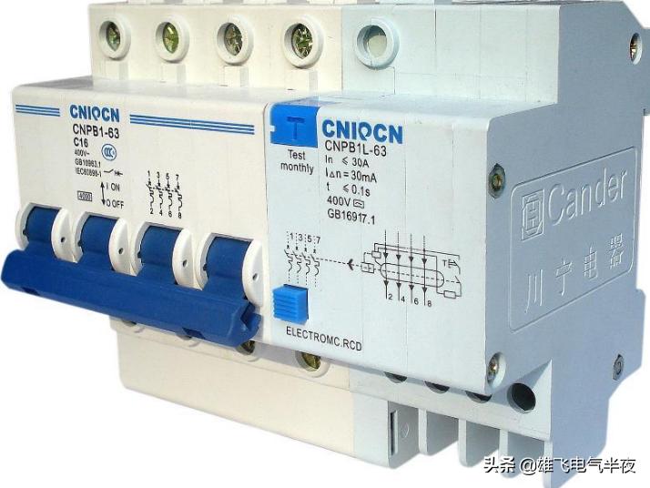 漏电断路器与空气保护开关的区别,漏电保护断路器和空气断路器
