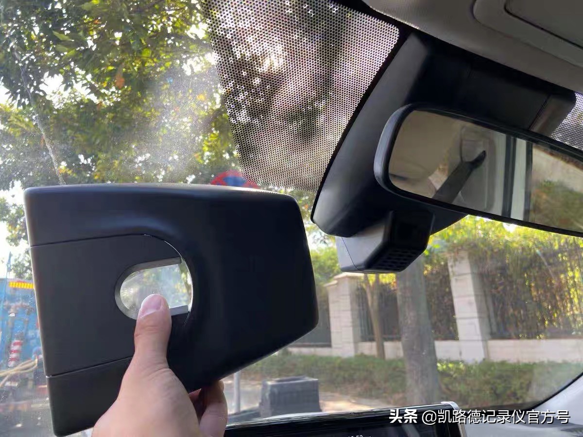 全新丰田威兰达/荣放专用行车记录仪，原厂模具免走线安装高清图