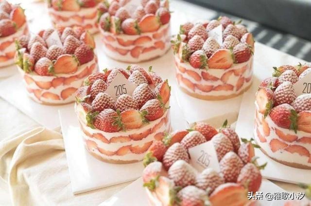 看了韩国的蛋糕橱窗,终于相信韩剧里不是骗人的,果然够“梦幻”