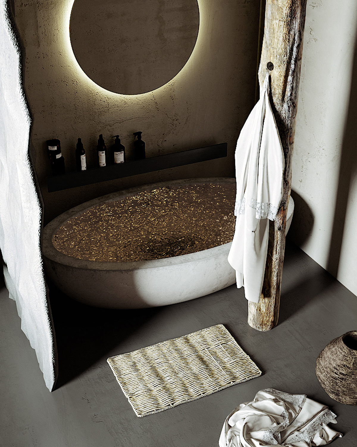 和平区侘寂风装修,极简主义的现代住宅设计