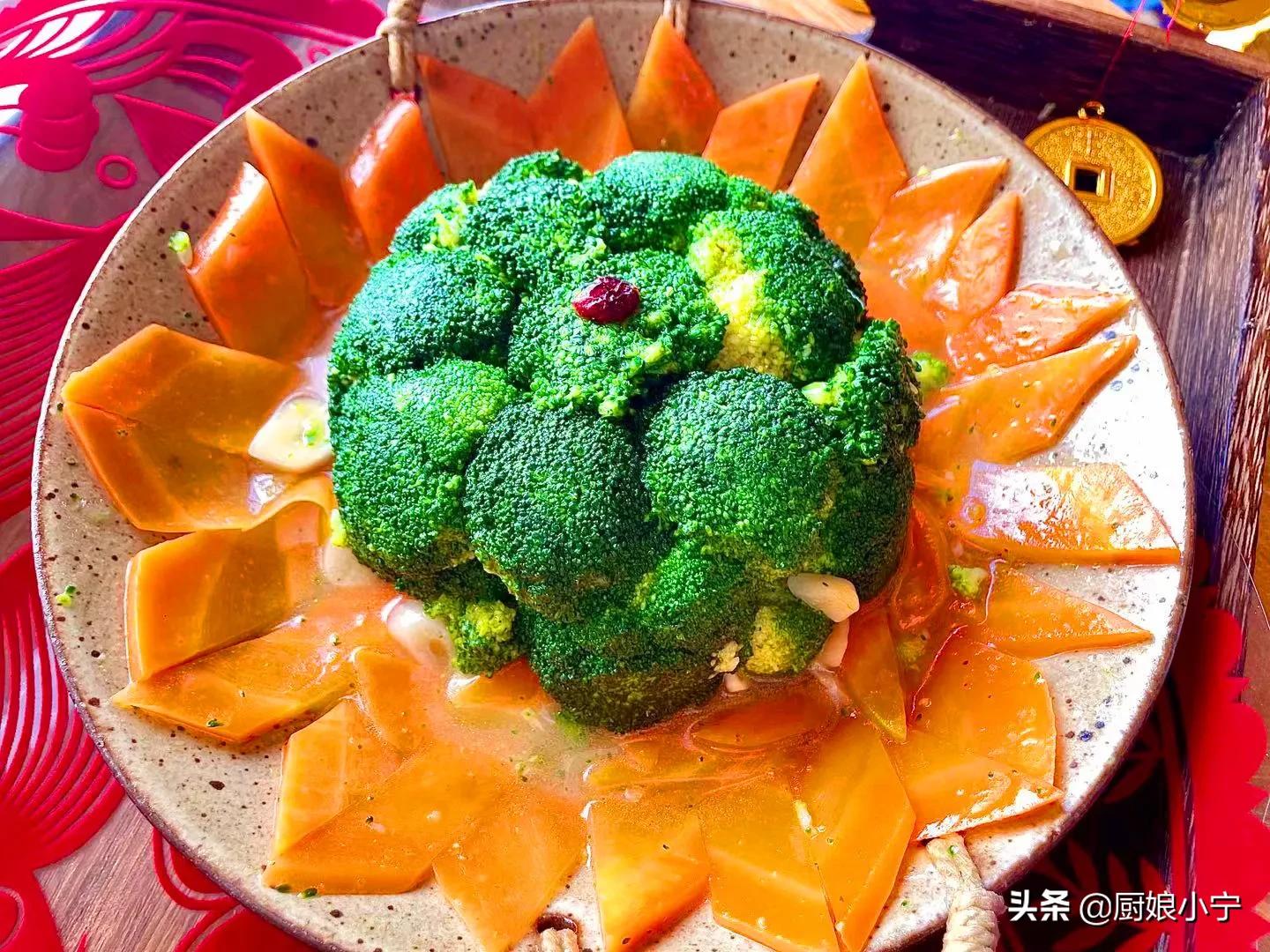 年夜饭西兰花招财,年夜饭西兰花鸿运当头