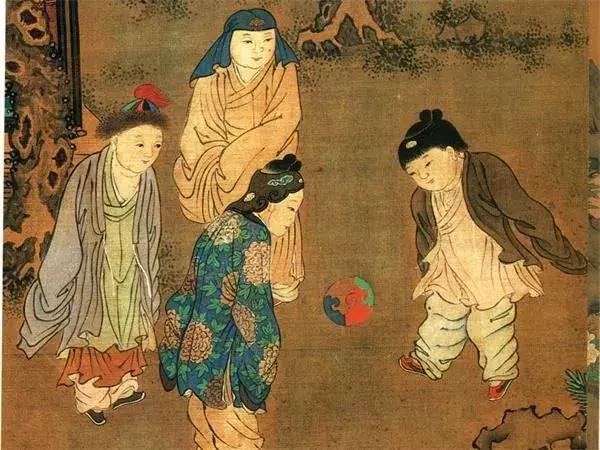 古人玩的足球,古人如何踢足球