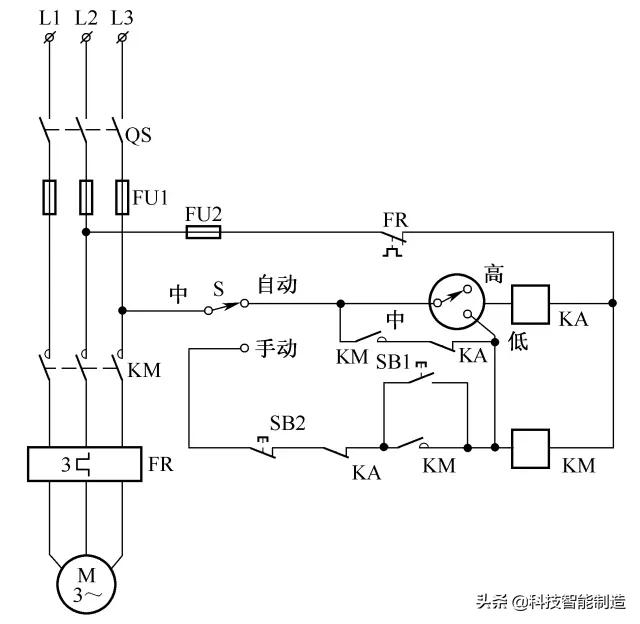 自动化电路图讲解和实物图基础,自动控制电路图详细讲解