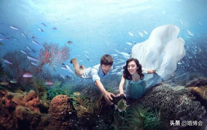 不会游泳能拍水下婚纱照么,拍水下婚纱照真的在水里拍吗