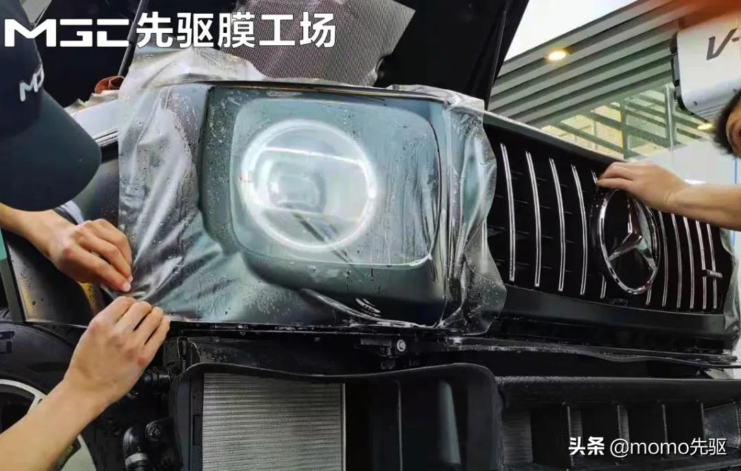 三十年不变经典传承硬汉的态度奔驰大G​装贴哑光系列车衣