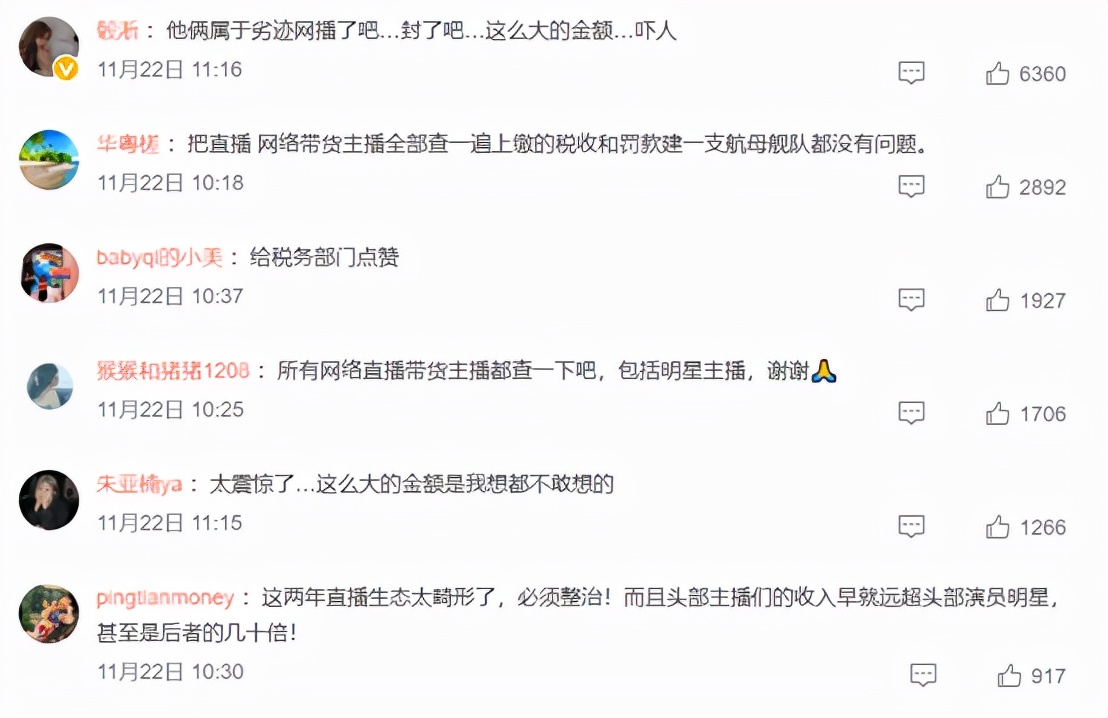 网红主播雪梨林珊珊被处罚,主播雪梨和林珊珊偷逃税被处罚