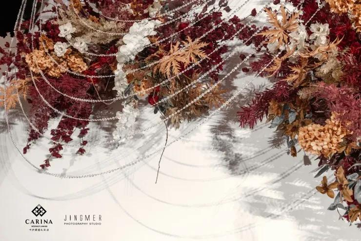 婚礼风格高级感香槟色,治愈系温暖的高级婚礼配色