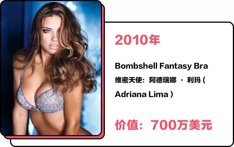 2000年维密的fantasybra,维密fantasybra2016
