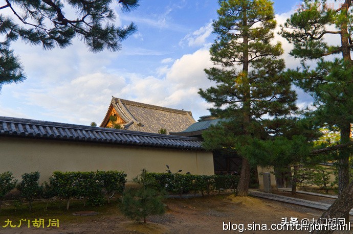 京都大德寺的庭院,织田信长墓地图片大全