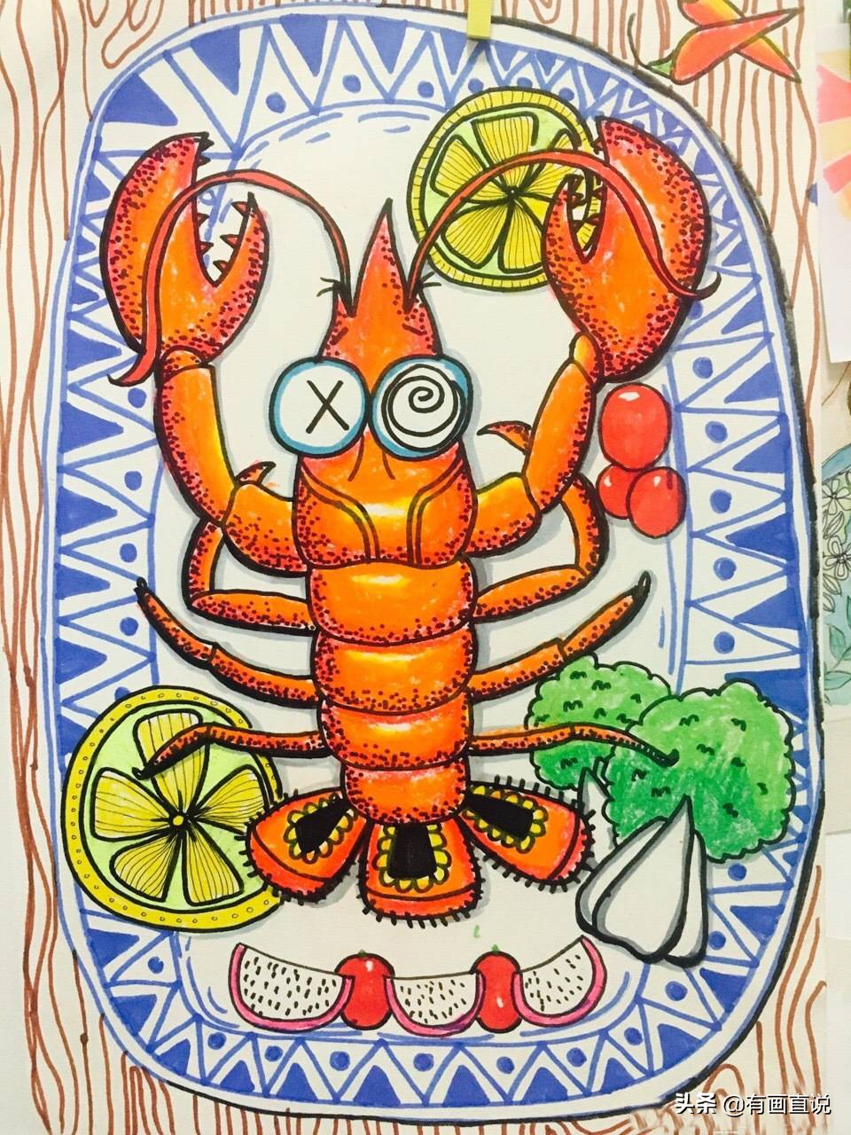 儿童创意画7-10岁变废为宝,儿童创意画7-10岁