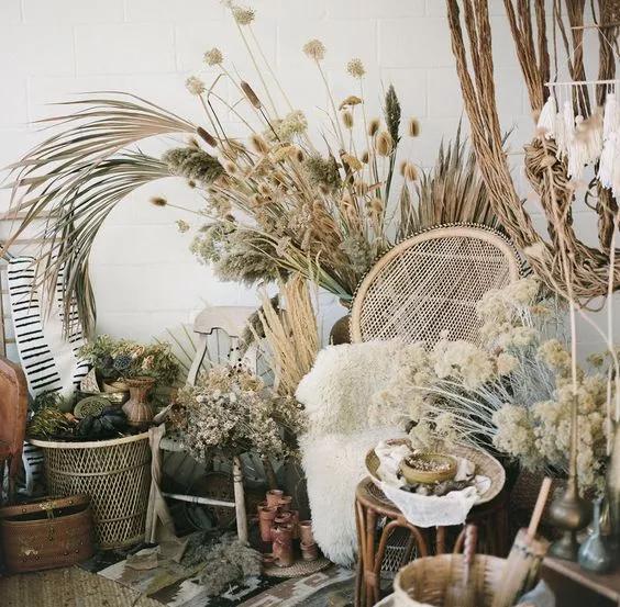 她用这种高颜值的干花装饰家里,隔壁邻居都惊叹不已