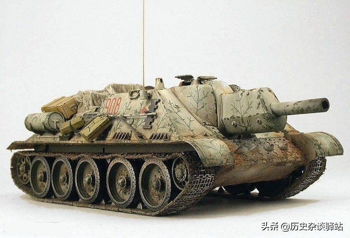 谁的“光环”更耀眼？三突子和SU-122“暗中较劲”，优缺点共存