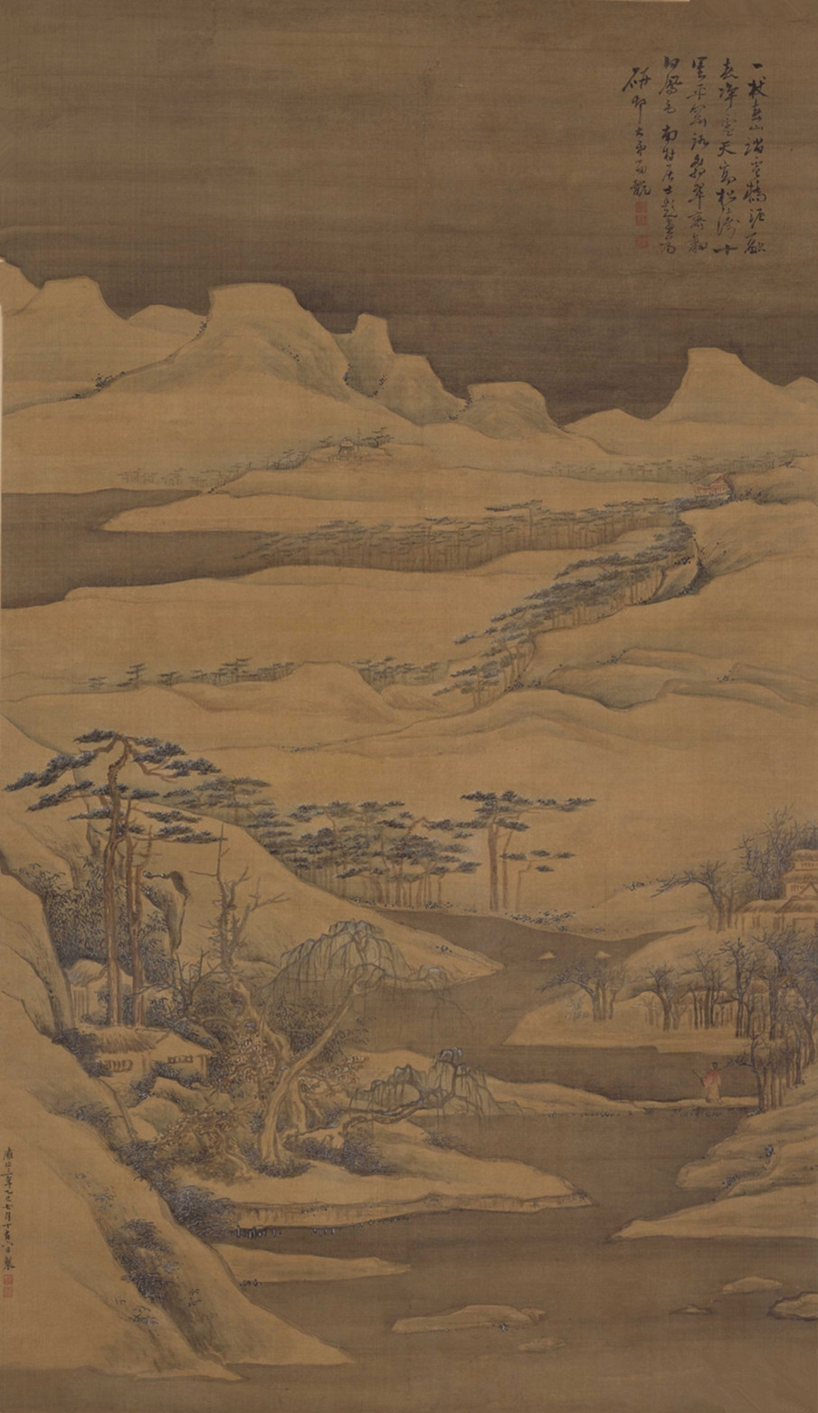 高凤翰画作特点,清初高凤翰人物画