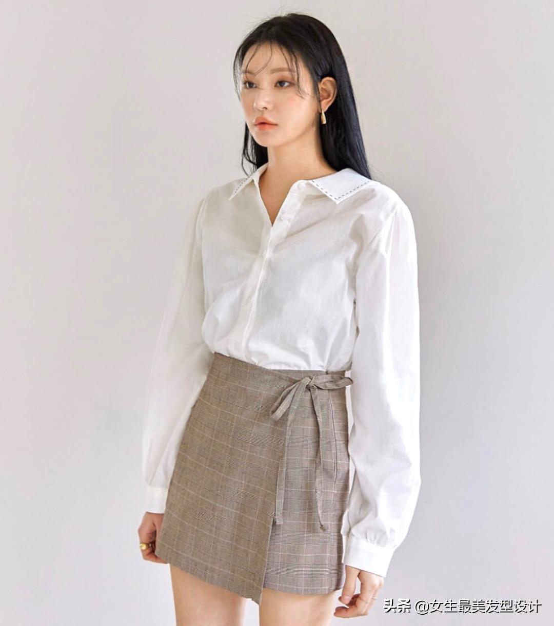 禁欲系夏季衬衫搭配,傲娇的四月春夏衬衣搭配