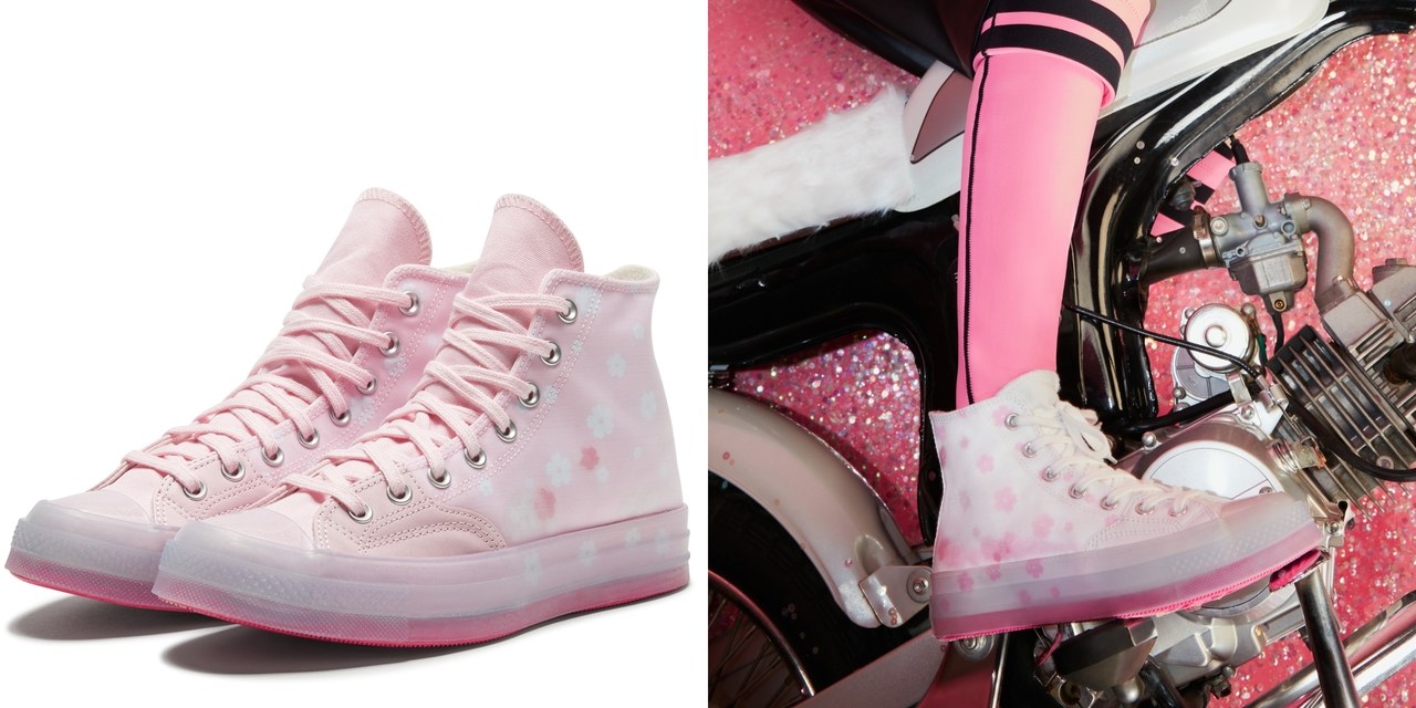 春日赏樱季又来了！造型少女还不够，换上这些粉色运动鞋才够气氛