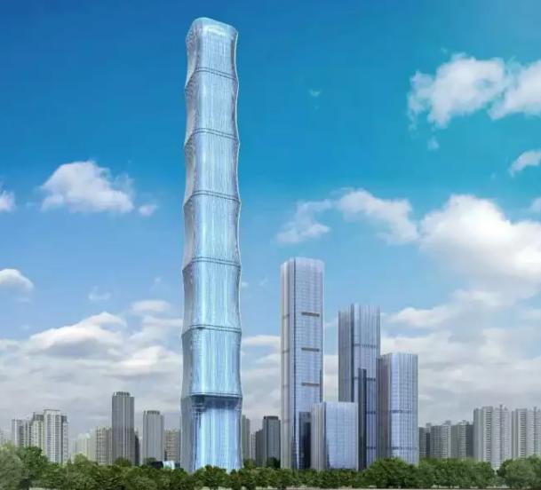 合肥在建恒大中心,合肥恒大中心结构图