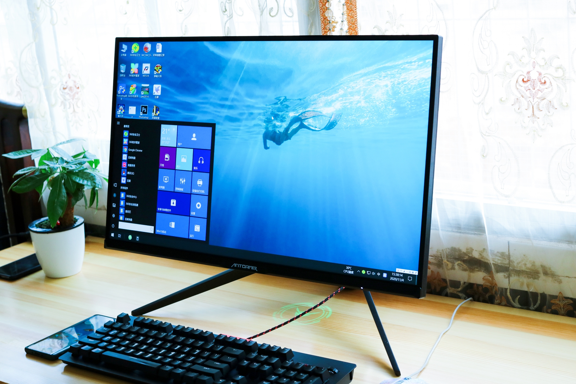 蚂蚁电竞ant27vq测评,蚂蚁电竞ant27vq面板